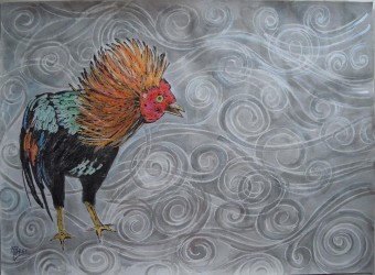 Rooster fight 10-A